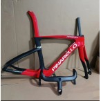 Pinarello New 2025 DogMa F Carbon Fiber Road Bicycle Frame Disc Black With Red