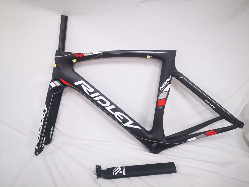 CERCHIO Ridley Helium Freno In Carbonio Stradale Telaio Polveroso Blu Belga medio 