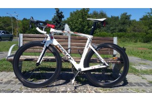 Ridley Carbon Road Bicycle Frame R6 White
