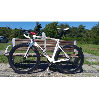 Ridley Carbon Road Bicycle Frame R6 White-Ridley Road