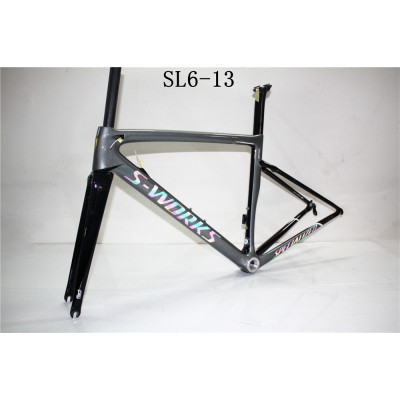 Carbon Fiber Road Bike Bicycle Frame SL6 specialized-S-Works SL6 V Brake & Disc Brake