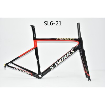 Fibră de carbon Rutier bicicletă Cadru SL6 specializat V frână / disc de frână-S-Works SL6 V Brake & Disc Brake