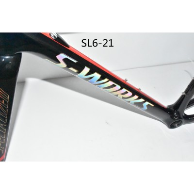 Telaio per bicicletta bici da strada in fibra di carbonio SL6 Specialized V Brake / Disc Brake-S-Works SL6 V Brake & Disc Brake