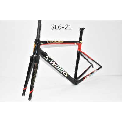 Telaio per bicicletta bici da strada in fibra di carbonio SL6 Specialized V Brake / Disc Brake-S-Works SL6 V Brake & Disc Brake