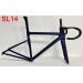 Specializzato S-Works Tarmac SL8 SL8 Fibra di carbonio Bicycle Frame di raso Blu in rasoimage