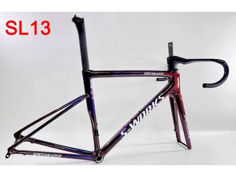 S-lucrări S-Works Tarmac SL8 Cabr de carbon din fibră de carbon Cadru de biciclete Cameleon