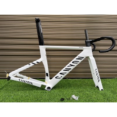 Canyon 2021 New Aeroad Disc Brake Carbon Fiber Road Bicycle Frame White-Canyon Aeroad 2021