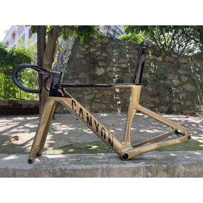 Canyon 2021 New Aeroad Disc Brake Carbon Fiber Road Bicycle Frame White-Canyon Aeroad 2021