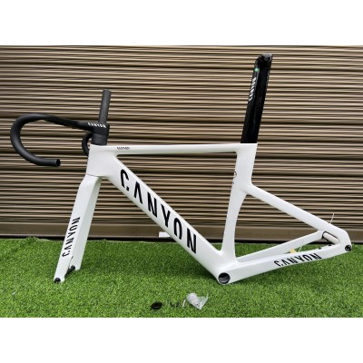 Canyon 2021 New Aeroad Disc Brake Carbon Fiber Road Bicycle Frame White-Canyon Aeroad 2021