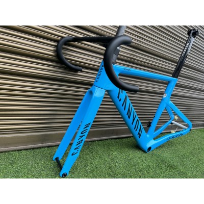 Canyon 2021 New Aeroad Disc Brake Carbon Fiber Road Bicycle Frame Blue-Canyon Aeroad 2021