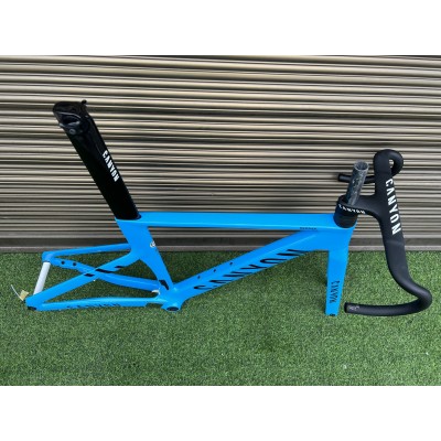 Canyon 2021 New Aeroad Disc Brake Carbon Fiber Road Bicycle Frame Blue-Canyon Aeroad 2021