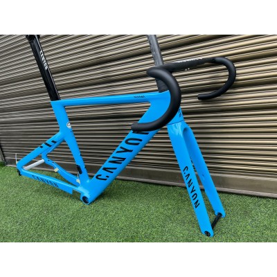 Canyon 2021 New Aeroad Disc Brake Carbon Fiber Road Bicycle Frame Blue-Canyon Aeroad 2021