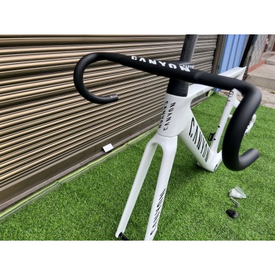 Canyon 2021 New Aeroad Disc Brake Carbon Fiber Road Bicycle Frame White-Canyon Aeroad 2021