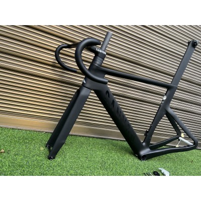 Canyon 2021 New Aeroad Disc Brake Carbon Fiber Road Bicycle Frame All Black-Canyon Aeroad 2021