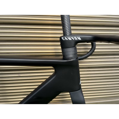 Canyon 2021 New Aeroad Disc Brake Carbon Fiber Road Bicycle Frame All Black-Canyon Aeroad 2021