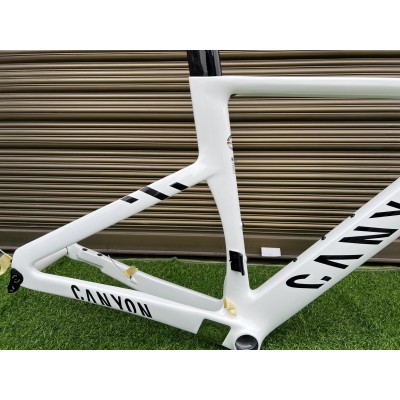 Canyon 2021 New Aeroad Disc Brake Carbon Fiber Road Bicycle Frame White-Canyon Aeroad 2021