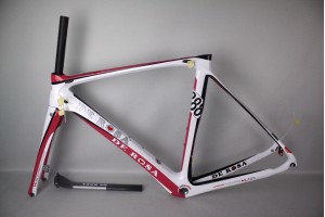 Cuadro de bicicleta de carretera de fibra de carbono De Rosa 888