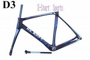 De Rosa 888 Carbon Fiber გზის ველოსიპედის ჩარჩო