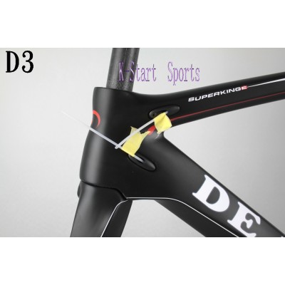 De Rosa 888 Carbon Fiber Road Bike ველოსიპედის ჩარჩო-De Rosa Frame