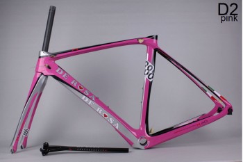 De Rosa 888 kolfiber cykelram för landsvägscykel