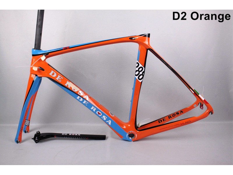 De Rosa 888 Karbon Fiber Yol Bisikleti Bisiklet Çerçevesi