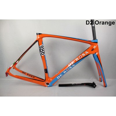 De Rosa 888 Carbon Fiber Road Bike ველოსიპედის ჩარჩო-De Rosa Frame