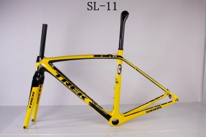 Carbon Fiber Road Bike Kerékpár Frame Trek