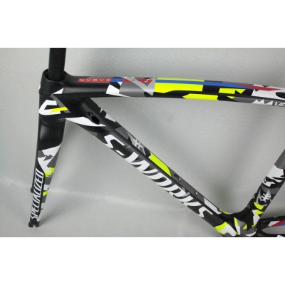 Carbon Fiber Road Bike ველოსიპედის ჩარჩო Trek-TREK Frame