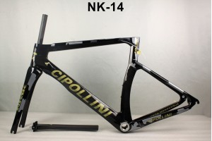Карбонова нова пътна велосипедна рамка Cipollini NK1K