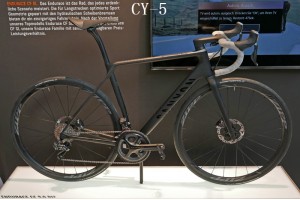 Telaio per bici da strada in fibra di carbonio Canyon