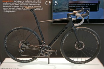 Telaio per bici da strada in fibra di carbonio Canyon