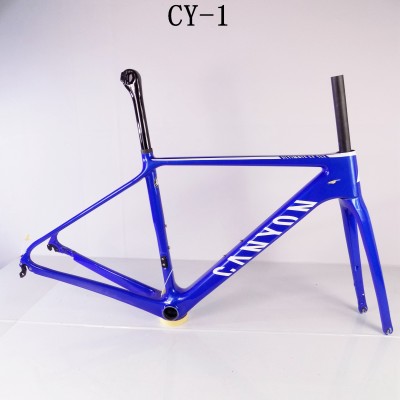 Carbon Fiber Road Bike ველოსიპედის ჩარჩო კანიონი-Canyon V Brake & Disc Brake