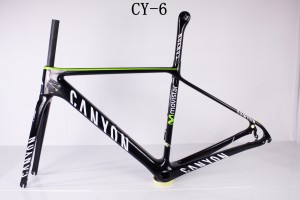 Carbon Fiber Road Bike Polkupyörän runko Canyon