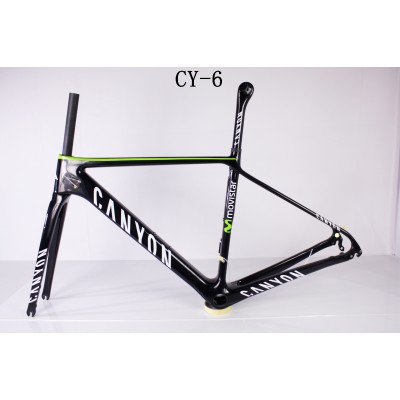 Carbon Fiber Road Bike Bicycle Frame Canyon-Canyon V Brake & Disc Brake