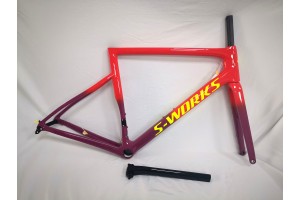 Carbon Fiber Road Bike Frame SL6 spetsialiseerunud V piduri- ja ketaspidur