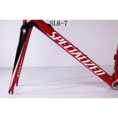 Fibră de carbon Rutier bicicletă Cadru SL6 specializat V frână / disc de frână-S-Works SL6 V Brake & Disc Brake