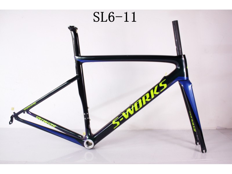 Carbon Fiber Road Bike Frame SL6 spetsialiseerunud V piduri- ja ketaspidur