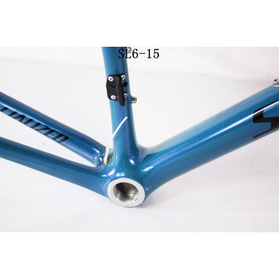 Le cadre SL6 de bicyclette de vélo de route de fibre de carbone a spécialisé le frein à disque / frein à disque-S-Works SL6 V Brake & Disc Brake