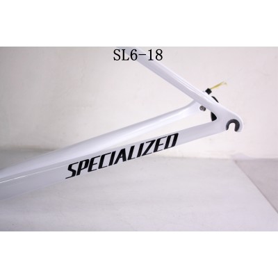 Szénszálas közúti kerékpár kerékpár váz SL6 speciális V fék- / tárcsafék-S-Works SL6 V Brake & Disc Brake