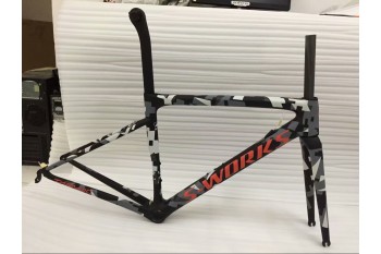 Cadru de bicicletă pentru bicicletă de drum din fibră de carbon SL6 specializată frână V și frână cu disc