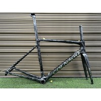 Colnago V3RS Carbon Fiber Road Bicycle Frame Black Ice Crack