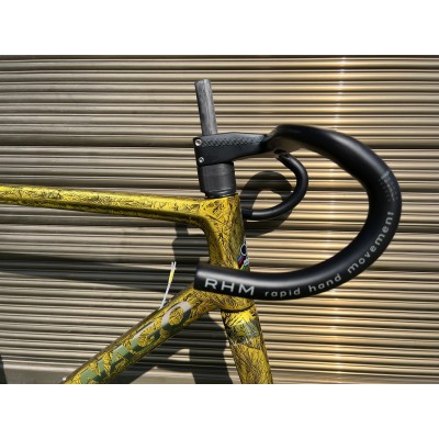 Colnago V3RS Carbon Frame Road Bicycle Golden Ice Crack-Colnago V3RS V-Brake & Disc Brake