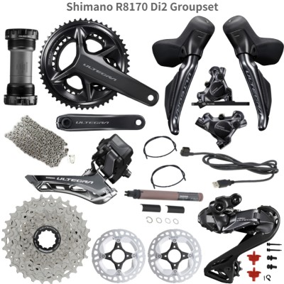 Shimano Ultegra Di2 R8170 Groupset - 12 Speed Disc Brake Groupset-Skivgruppset