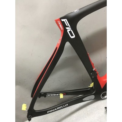 Cadre de vélo de route en carbone supporté par disque F10-Dogma F10 Disc Brake