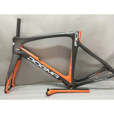 Cadre de vélo de route en carbone supporté par disque F10-Dogma F10 Disc Brake