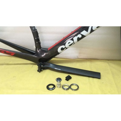 Cevelo S5 Carbon Road Bike ველოსიპედის ჩარჩო თეთრი-Cervelo Frame