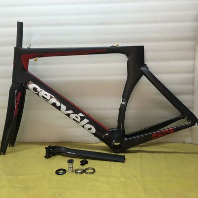 Cevelo S5カーボンロードバイク自転車フレームホワイト-Cervelo Frame