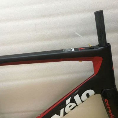 Cervelo S5 Carbon Fiber Road Bicycle Frame Rim Brake Black-Cervelo Frame