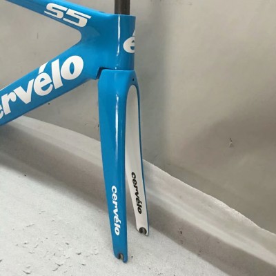 Cevelo S5 Carbon Road Bike ველოსიპედის ჩარჩო თეთრი-Cervelo Frame