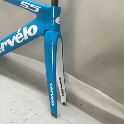 Cevelo S5 Carbon Rennrad Fahrradrahmen Weiß-Cervelo Frame